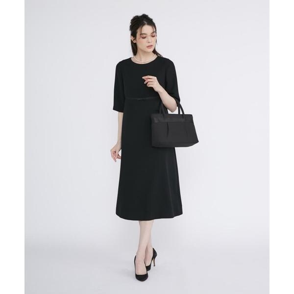 マーリエ ル カセット（Maglie le cassetto）/《WEB限定》ブラックフォーマルワンピース