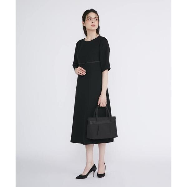マーリエ ル カセット（Maglie le cassetto）/《WEB限定》ブラックフォーマルワンピース