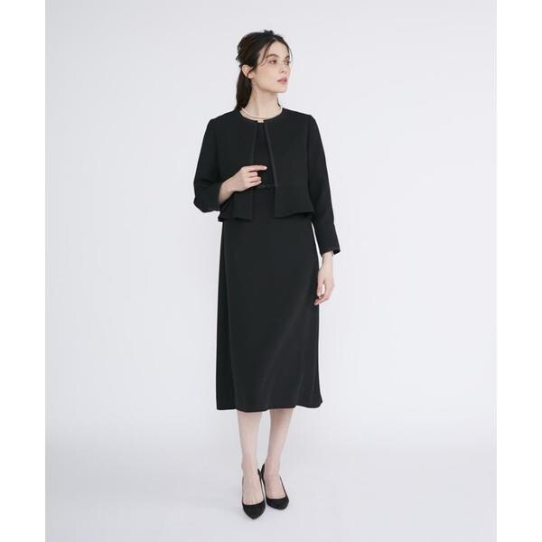 マーリエ ル カセット（Maglie le cassetto）/《WEB限定》ブラックフォーマルワンピース
