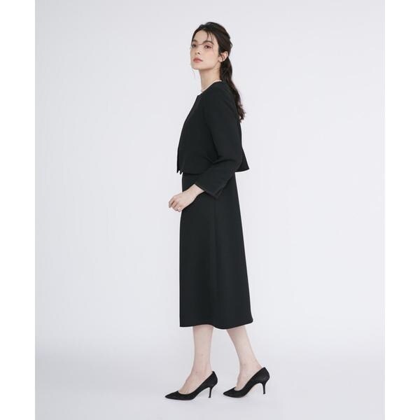マーリエ ル カセット（Maglie le cassetto）/《WEB限定》ブラックフォーマルワンピース