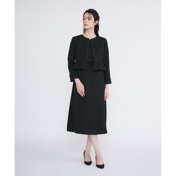 マーリエ ル カセット（Maglie le cassetto）/《大きいサイズ》《WEB限定》ブラックフォーマルジャケット