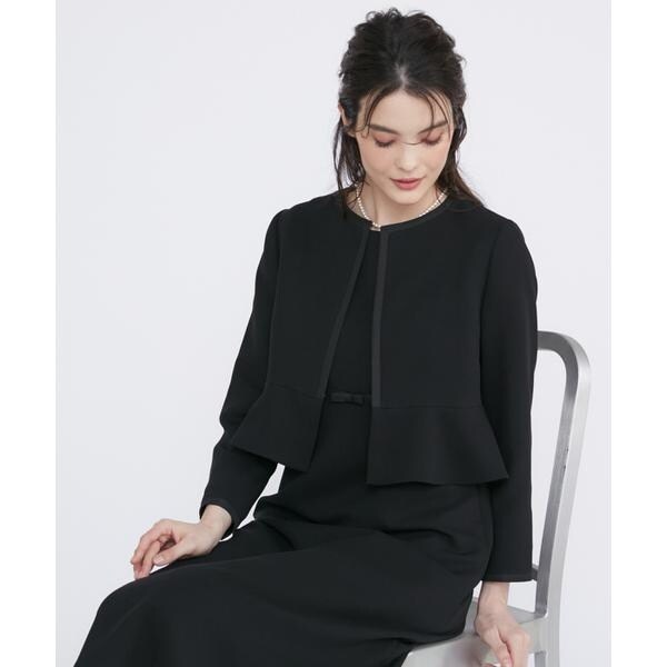 マーリエ ル カセット（Maglie le cassetto）/《WEB限定》ブラックフォーマルジャケット