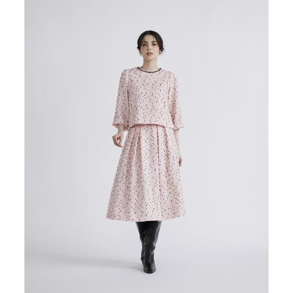 マーリエ ル カセット（Maglie le cassetto）/《M Maglie le cassetto》ツイードブラウス《Linton Tweeds》