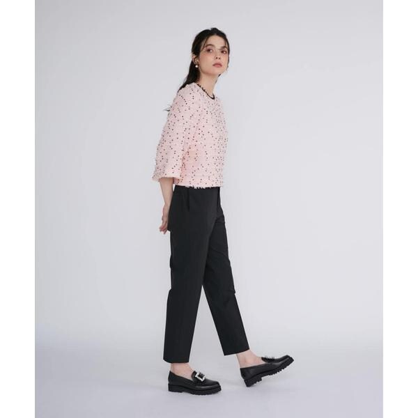 マーリエ ル カセット（Maglie le cassetto）/《M Maglie le cassetto》ツイードブラウス《Linton Tweeds》