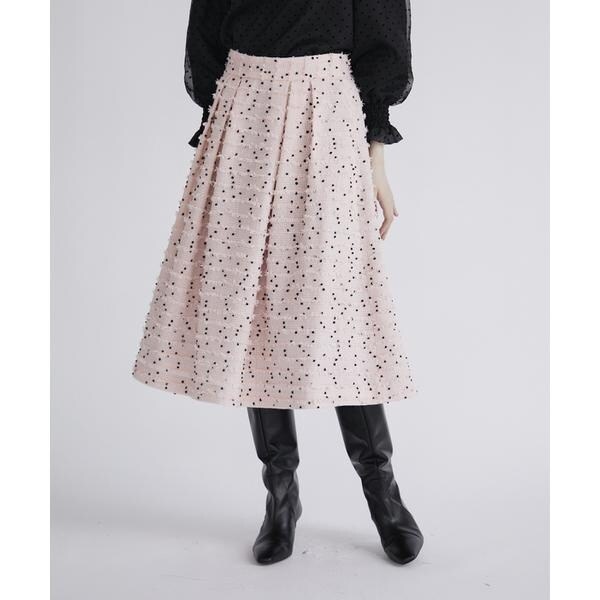 マーリエ ル カセット（Maglie le cassetto）/《M Maglie le cassetto》ツイードスカート《Linton Tweeds》