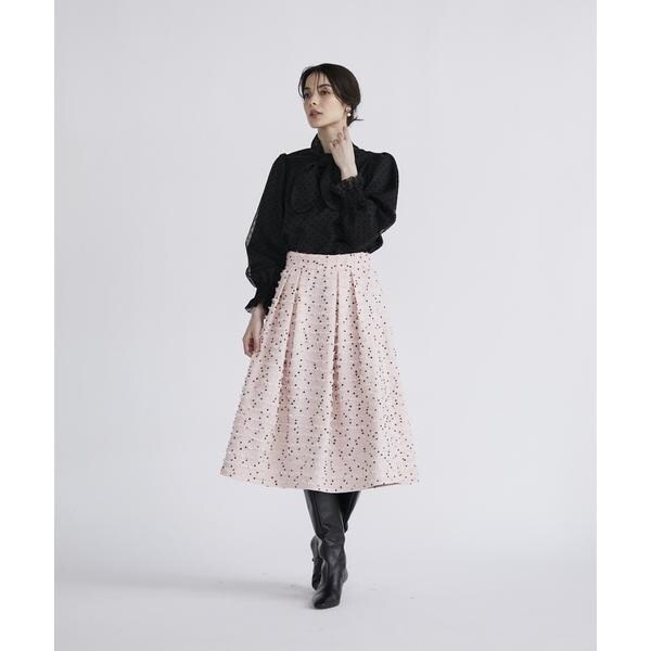 マーリエ ル カセット（Maglie le cassetto）/《M Maglie le cassetto》ツイードスカート《Linton Tweeds》