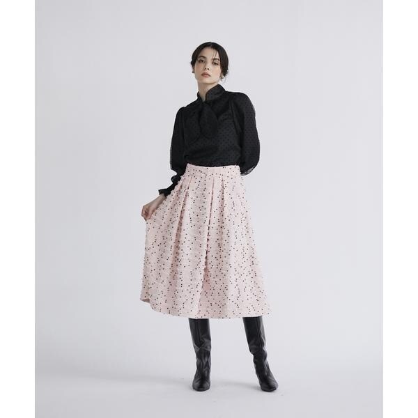 マーリエ ル カセット（Maglie le cassetto）/《M Maglie le cassetto》ツイードスカート《Linton Tweeds》