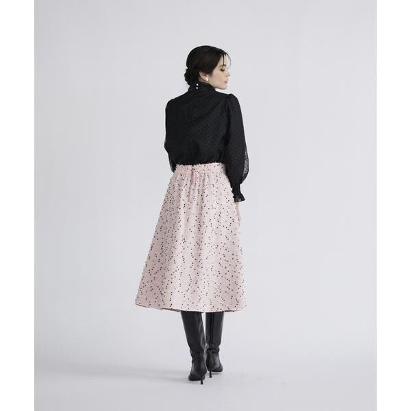 マーリエ ル カセット（Maglie le cassetto）/《M Maglie le cassetto》ツイードスカート《Linton Tweeds》