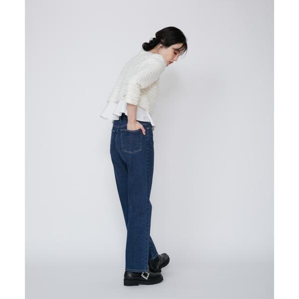 マーリエ ル カセット（Maglie le cassetto）/《大きいサイズ》ラメスパンコールツイードブラウス《M Maglie le cassetto》