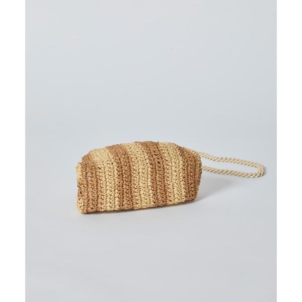 マーリエ ル カセット（Maglie le cassetto）/ミニストライプクラッチバッグ《Maria La Rosa》