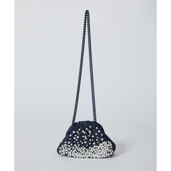 マーリエ ル カセット（Maglie le cassetto）/パールクラッチバッグ《Maria La Rosa》