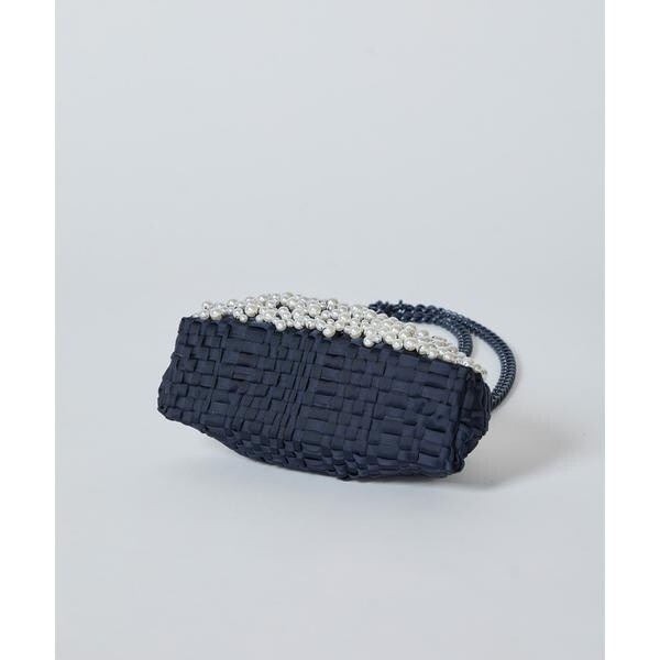 マーリエ ル カセット（Maglie le cassetto）/パールクラッチバッグ《Maria La Rosa》