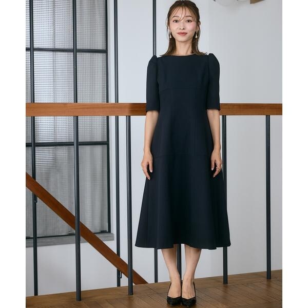 マーリエ ル カセット（Maglie le cassetto）/《M Maglie le cassetto×吉田理紗》クチュールシルエットワンピース