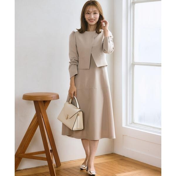 マーリエ ル カセット（Maglie le cassetto）/《M Maglie le cassetto×吉田理紗》アシメショートジャケット