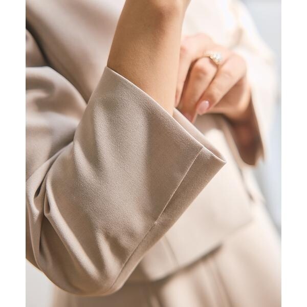 マーリエ ル カセット（Maglie le cassetto）/《M Maglie le cassetto×吉田理紗》アシメショートジャケット