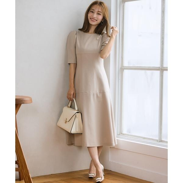 マーリエ ル カセット（Maglie le cassetto）/《M Maglie le cassetto×吉田理紗》クチュールシルエットワンピース