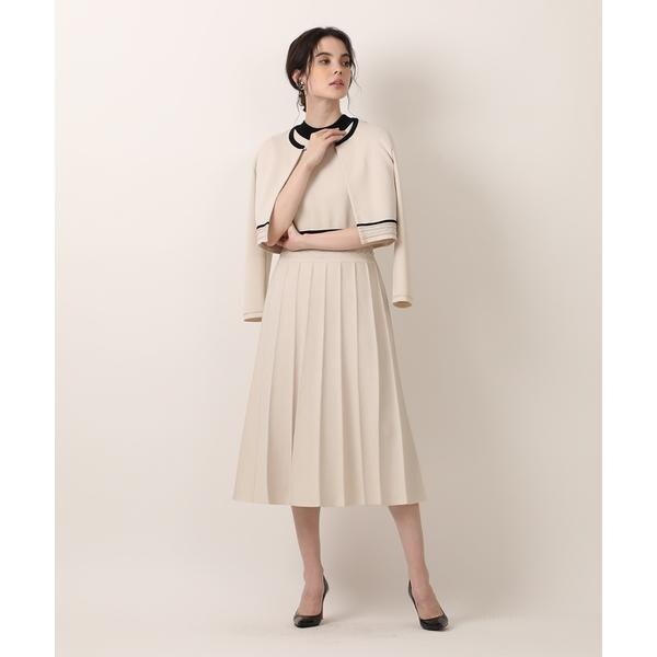 マーリエ ル カセット（Maglie le cassetto）/《M Maglie le cassetto》バイカラーニットワンピース