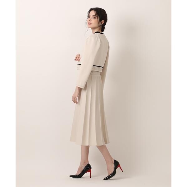 マーリエ ル カセット（Maglie le cassetto）/《M Maglie le cassetto》バイカラーニットワンピース