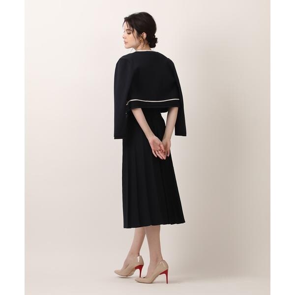 マーリエ ル カセット（Maglie le cassetto）/《M Maglie le cassetto》バイカラーボレロカーディガン