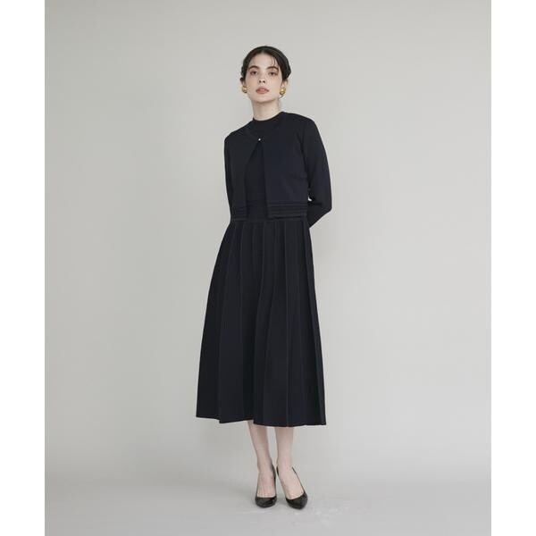 マーリエ ル カセット（Maglie le cassetto）/《M Maglie le cassetto》バイカラーボレロカーディガン