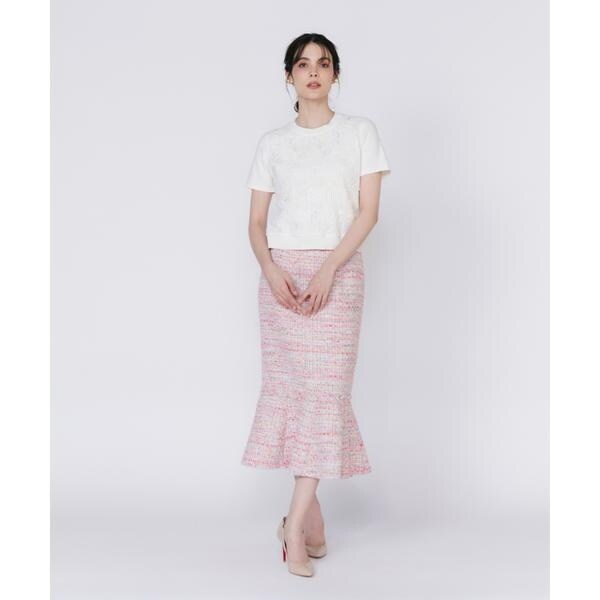 マーリエ ル カセット（Maglie le cassetto）/《M Maglie le cassetto》ツイードマーメイドスカート