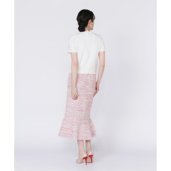 マーリエ ル カセット（Maglie le cassetto）/《M Maglie le cassetto》ツイードマーメイドスカート