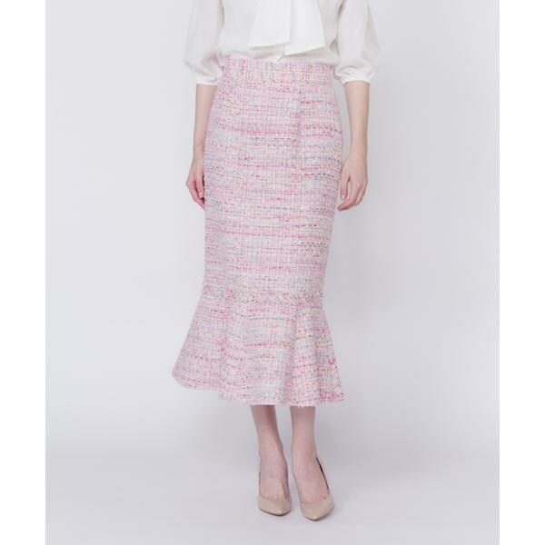 マーリエ ル カセット（Maglie le cassetto）/《M Maglie le cassetto》ツイードマーメイドスカート