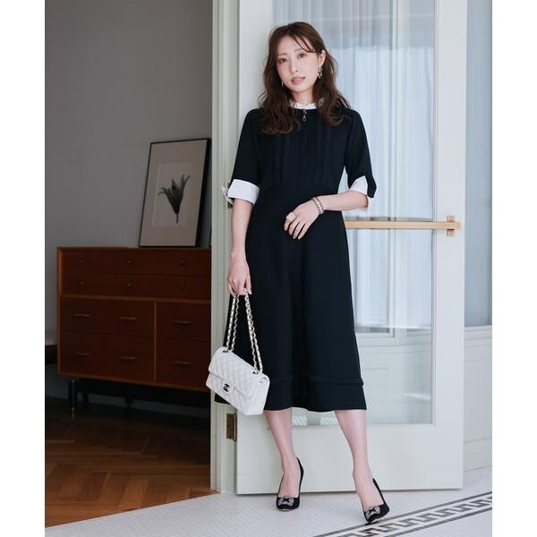 マーリエ ル カセット（Maglie le cassetto）/《M Maglie le cassetto×冨張愛》“纏うだけで叶う” 品格ドッキングワンピー