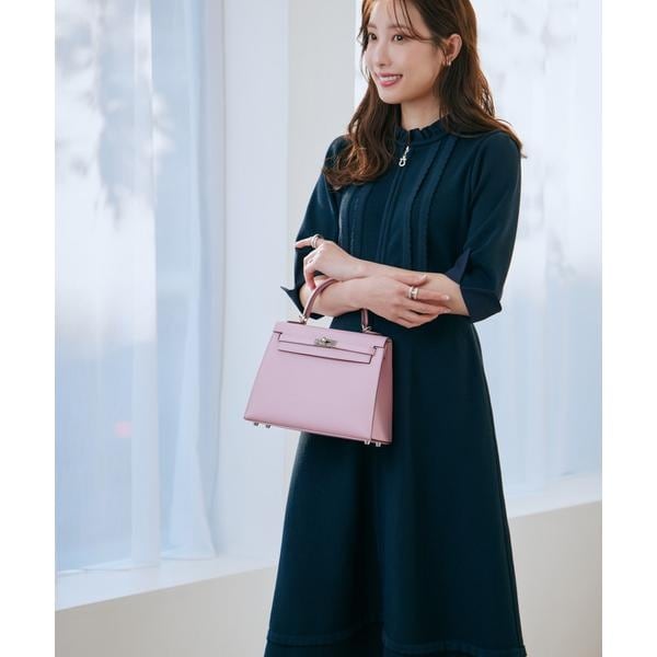 マーリエ ル カセット（Maglie le cassetto）/《大きいサイズ》“纏うだけで叶う” 品格ドッキングワンピース《M Maglie