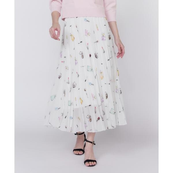 マーリエ ル カセット（Maglie le cassetto）/コスメプリーツスカート《Viscotecs》