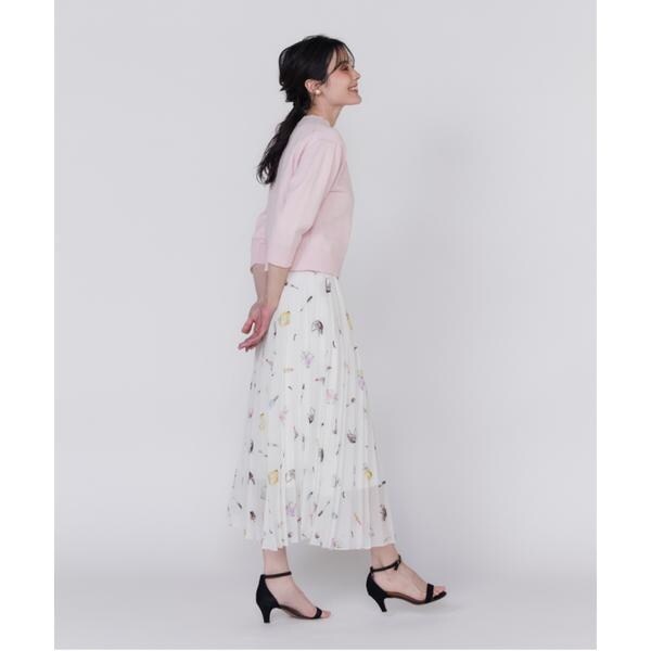 マーリエ ル カセット（Maglie le cassetto）/コスメプリーツスカート《Viscotecs》