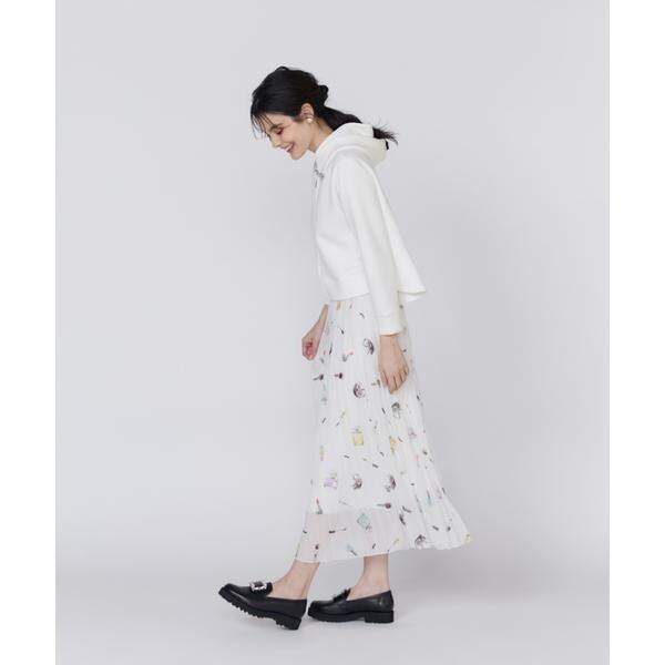 マーリエ ル カセット（Maglie le cassetto）/コスメプリーツスカート《Viscotecs》