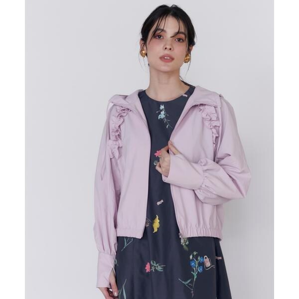 マーリエ ル カセット（Maglie le cassetto）/《大きいサイズ》ラッシュガードブルゾン