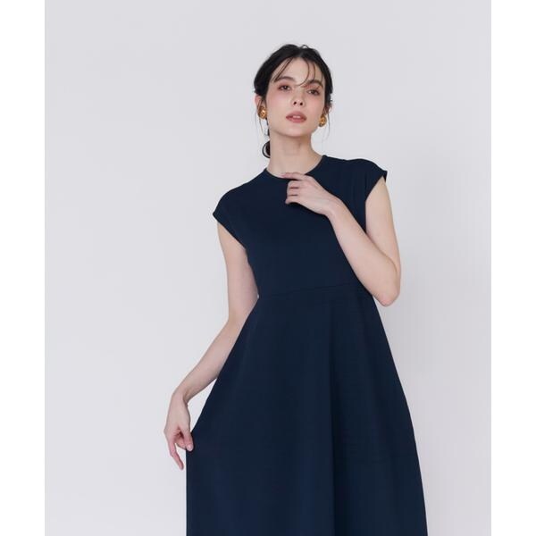 マーリエ ル カセット（Maglie le cassetto）/《M Maglie le cassetto》シアーラインニットワンピース