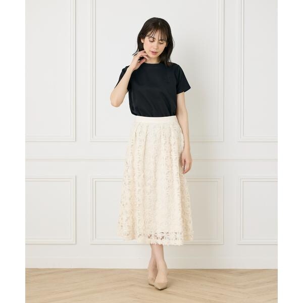 マーリエ ル カセット（Maglie le cassetto）/《大きいサイズ》LOVERコンパクトTシャツ