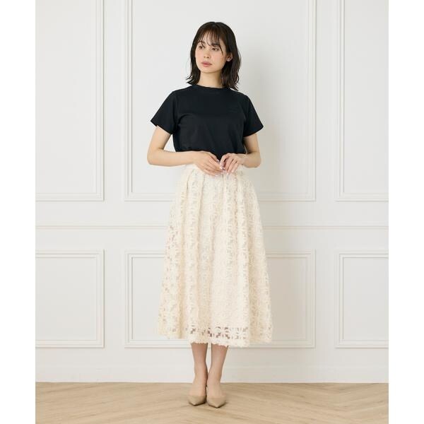 マーリエ ル カセット（Maglie le cassetto）/《大きいサイズ》LOVERコンパクトTシャツ