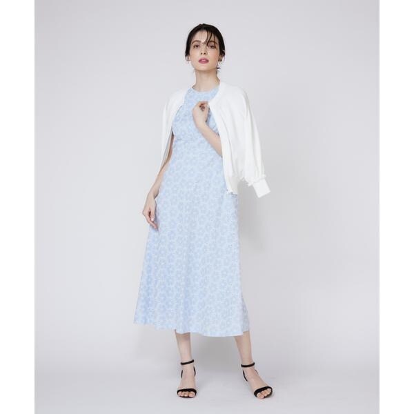 マーリエ ル カセット（Maglie le cassetto）/《大きいサイズ》フリルスリーブジップカーディガン