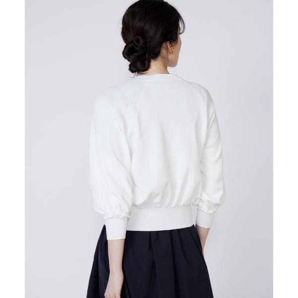 マーリエ ル カセット（Maglie le cassetto）/《大きいサイズ》フリルスリーブジップカーディガン