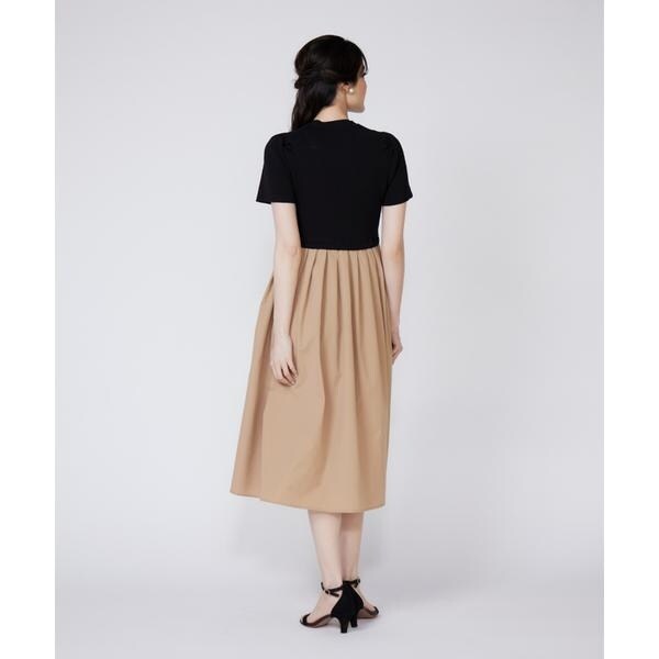 マーリエ ル カセット（Maglie le cassetto）/《WEB限定》リブドッキングワンピース