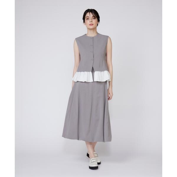 マーリエ ル カセット（Maglie le cassetto）/《大きいサイズ》セミバルーンスカート