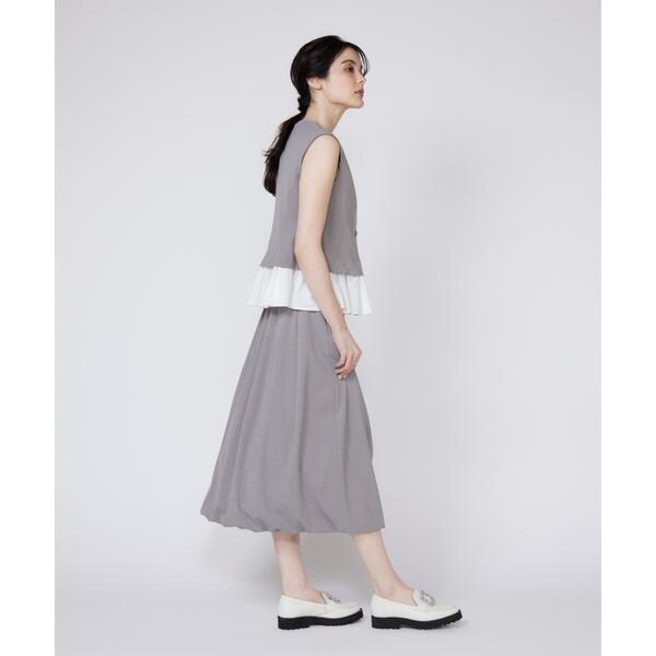 マーリエ ル カセット（Maglie le cassetto）/《大きいサイズ》セミバルーンスカート