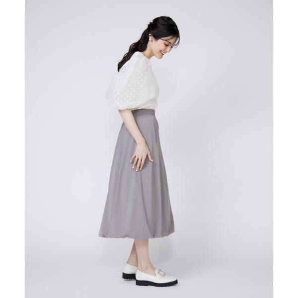 マーリエ ル カセット（Maglie le cassetto）/《プラスサイズ》セミバルーンスカート