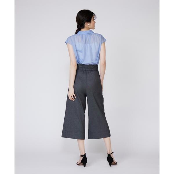 マーリエ ル カセット（Maglie le cassetto）/《大きいサイズ》アシンメトリーシアーカットソー