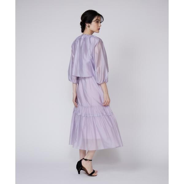 マーリエ ル カセット（Maglie le cassetto）/《大きいサイズ》シアーショートブラウス