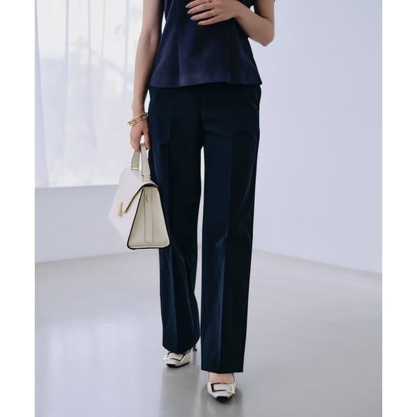 マーリエ ル カセット（Maglie le cassetto）/《M Maglie le cassetto×吉田理紗》快適セミワイドパンツ