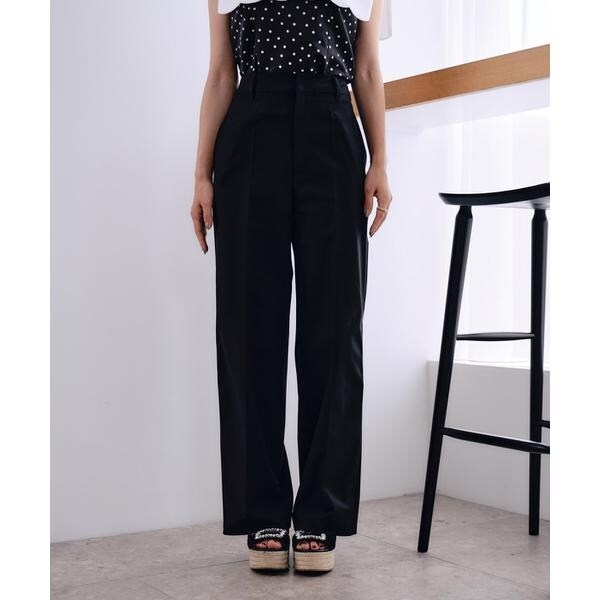 マーリエ ル カセット（Maglie le cassetto）/《M Maglie le cassetto×吉田理紗》快適セミワイドパンツ