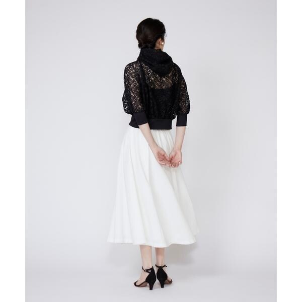 マーリエ ル カセット（Maglie le cassetto）/《大きいサイズ》レースパーカー