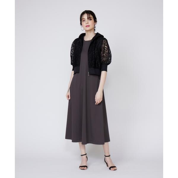 マーリエ ル カセット（Maglie le cassetto）/《大きいサイズ》レースパーカー