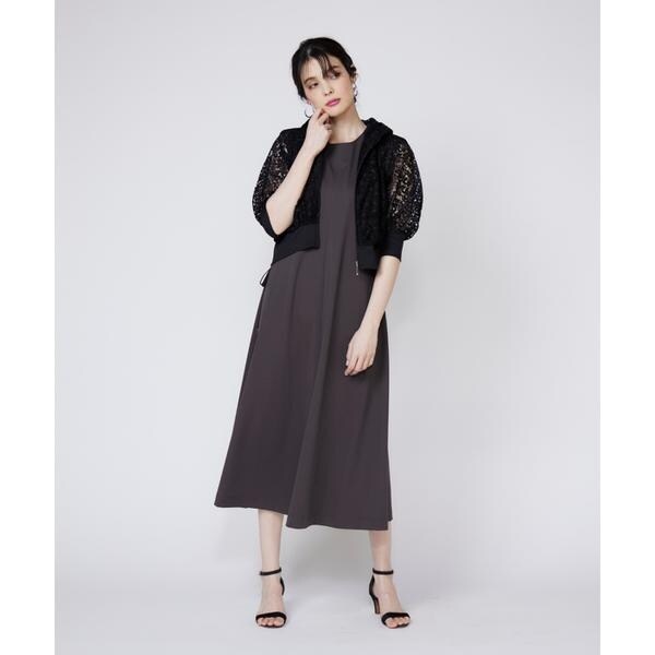 マーリエ ル カセット（Maglie le cassetto）/《大きいサイズ》レースパーカー