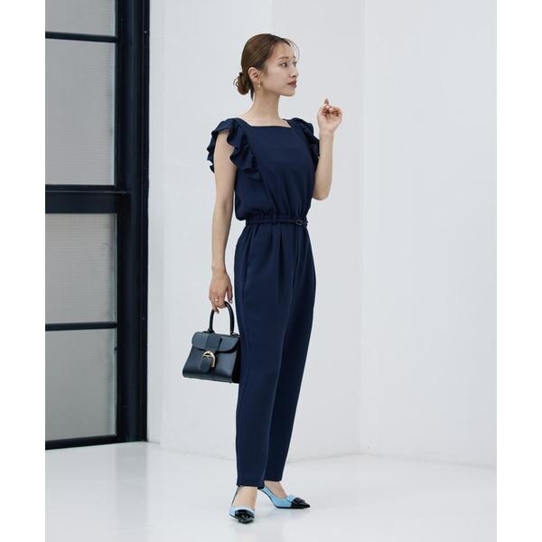 マーリエ ル カセット（Maglie le cassetto）/《M Maglie le cassetto×吉田理紗》大人の甘辛サロペット